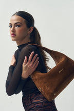Lafayette Medium - Daim Cognac