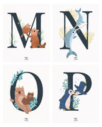 L'affiche Initiale 30 x 40 cm - Michelle Carlslund x émoi émoi - édition limitée Affiches Michelle Carlslund