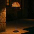 Faroe - Lampadaire Solaire - Polyrotin - Beige