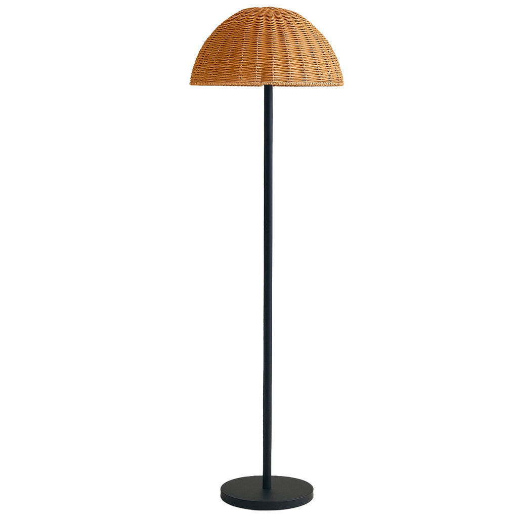 Faroe - Lampadaire Solaire - Polyrotin - Beige