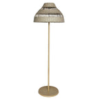 Elion - Lampadaire Sans Fil - Polyrotin - Beige
