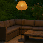 Darson - Lampadaire Sans Fil - Corde - Beige