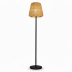 Boheme Tall - Lampadaire Solaire - Polyrotin - Marron