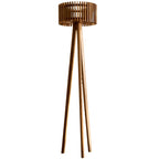 Eden - Lampadaire Solaire - Bois - Bois