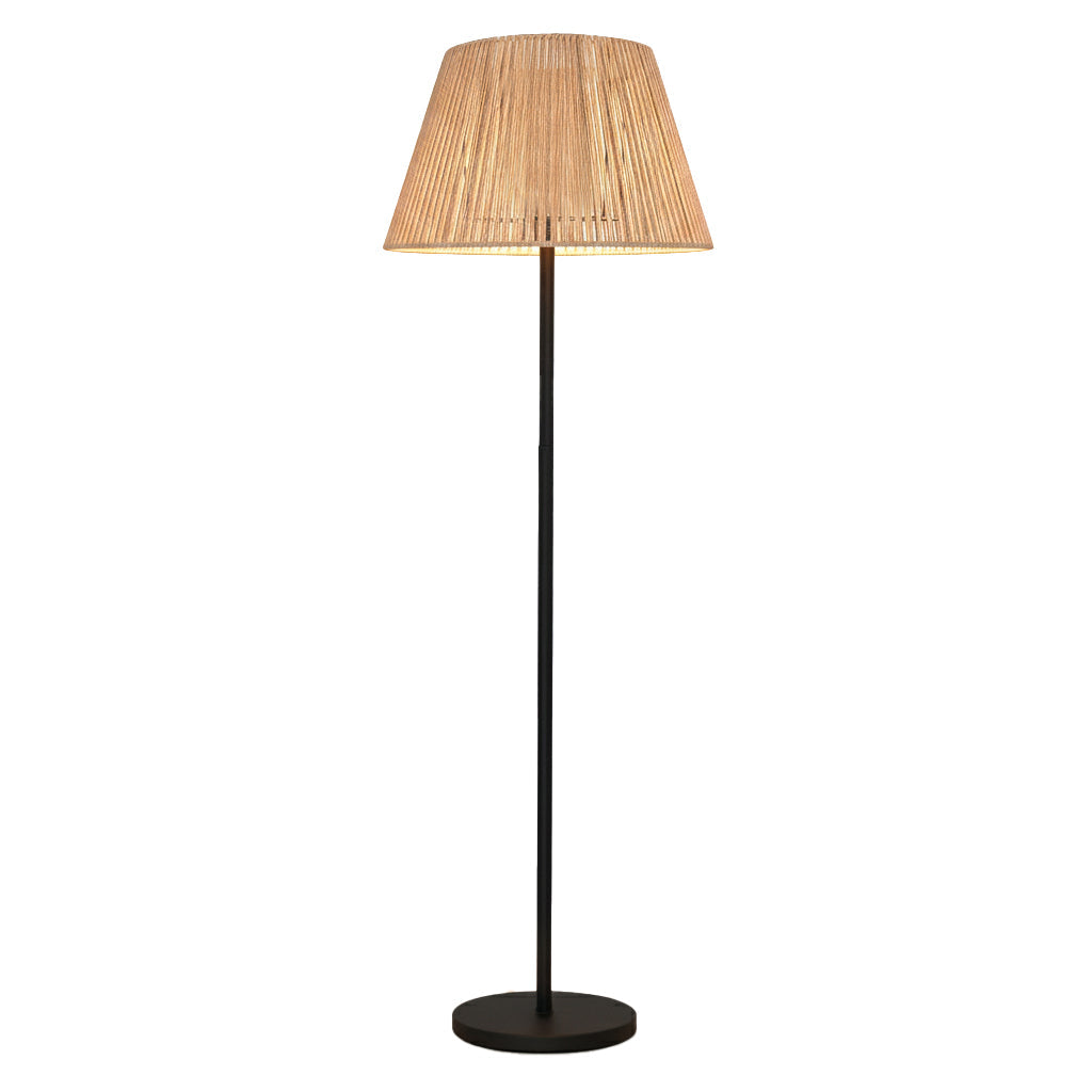 Raffy Tall - Lampadaire Solaire - Polyrotin - Beige
