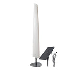 Bay - Lampadaire Solaire - Polyéthylène - Blanc