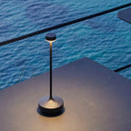 Ruby - Lampe De Table Sans Fil - Acier - Noir