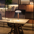 Lapis - Lampe De Table Sans Fil - Aluminium - Bois
