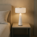 Lampe De Table Sans Fil - Blok White Marble