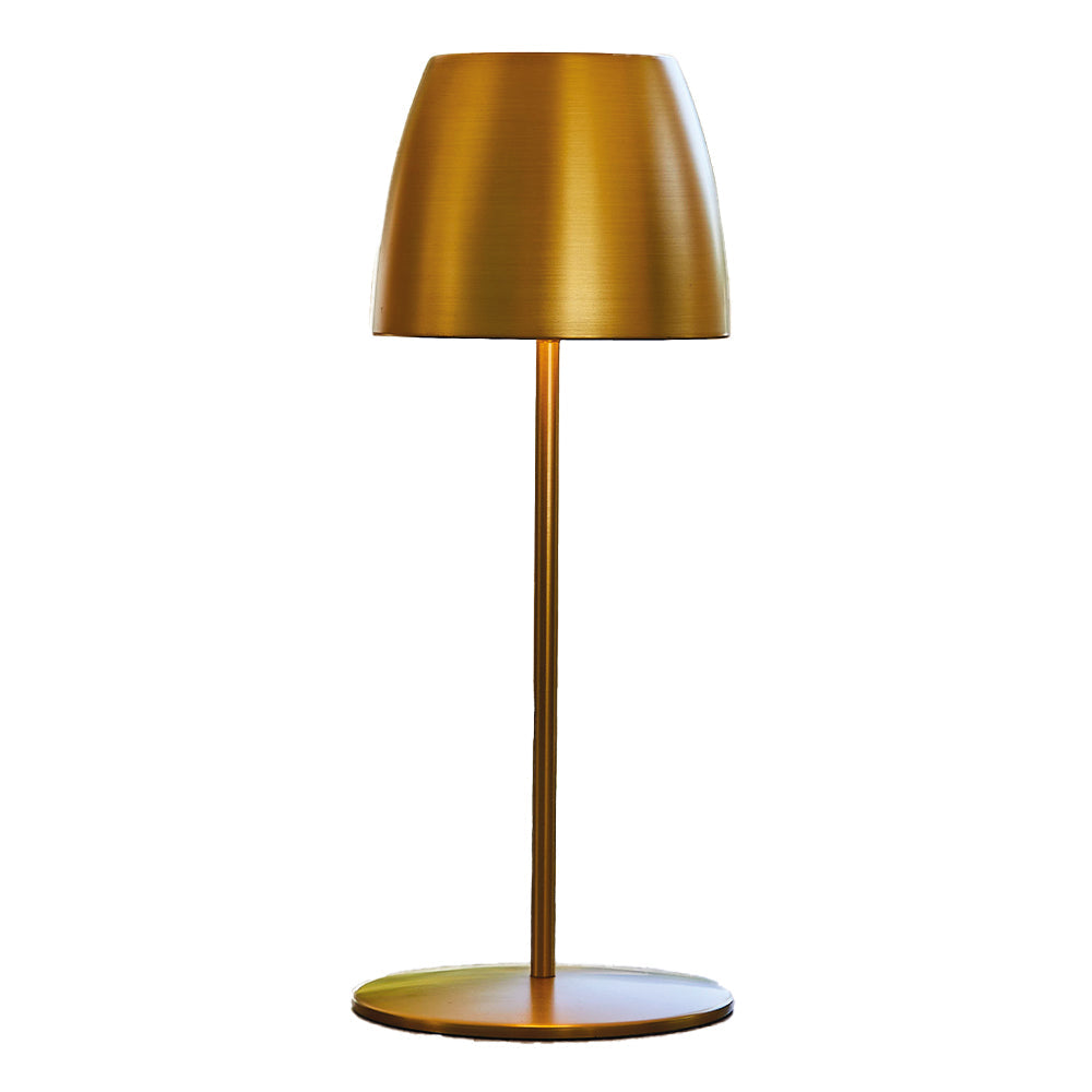 Orlum - Lampe De Table Sans Fil - Acier - Doré