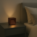Cubox - Lampe De Chevet Sans Fil - Aluminium - Marron