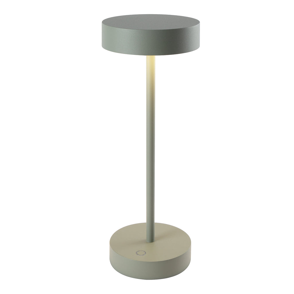Sandy - Lampe De Table Sans Fil - Aluminium - Vert