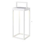 Hydra - Borne & Potelet Solaire - Aluminium - Blanc