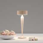 Twiggy - Lampe De Table Sans Fil - Aluminium - Beige