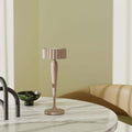 Twiggy - Lampe De Table Sans Fil - Aluminium - Beige