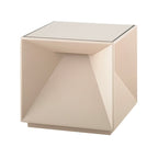 Cubox Mini - Lampe De Chevet Sans Fil - Aluminium - Beige