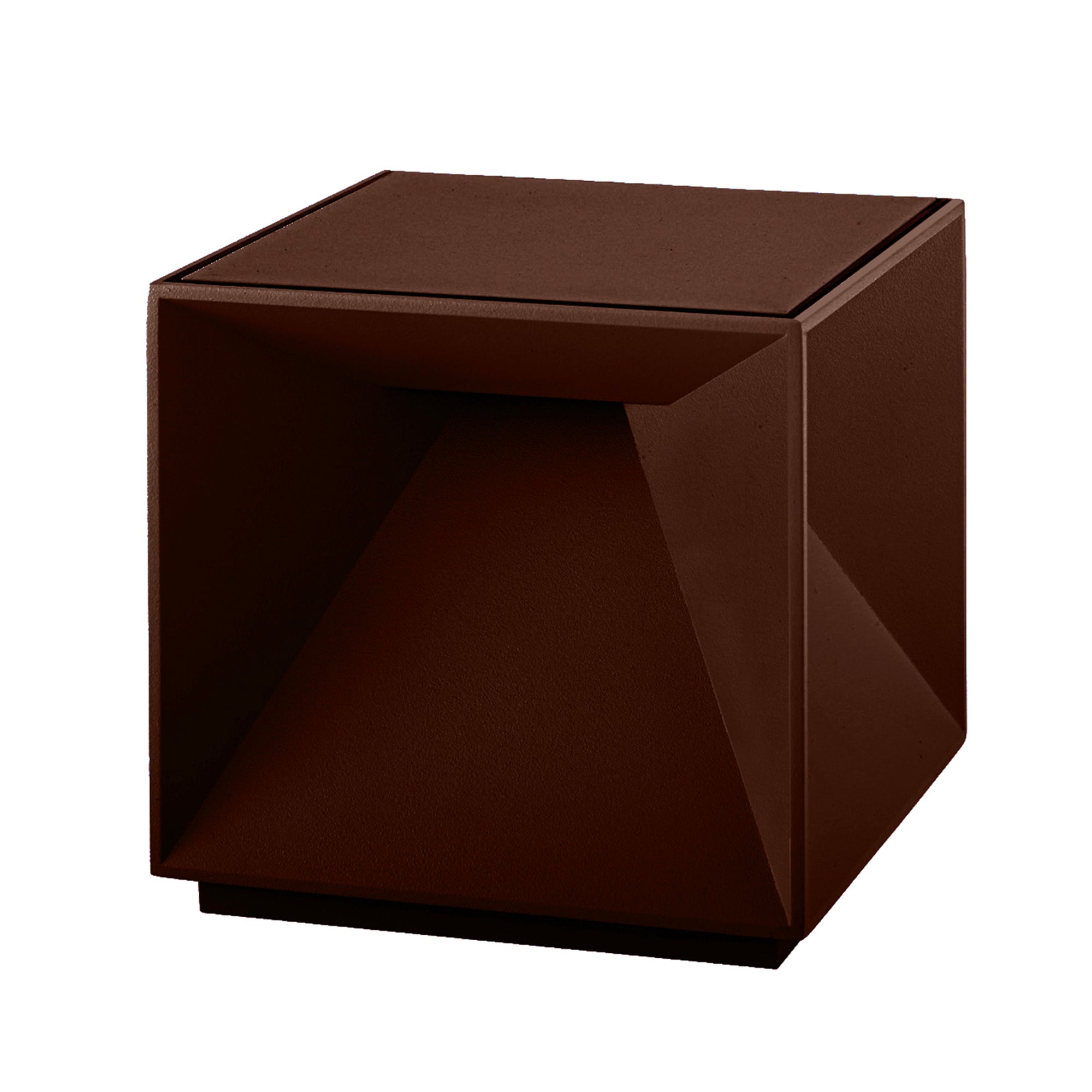 Lampe De Table Sans Fil - Cubox Mini Corten