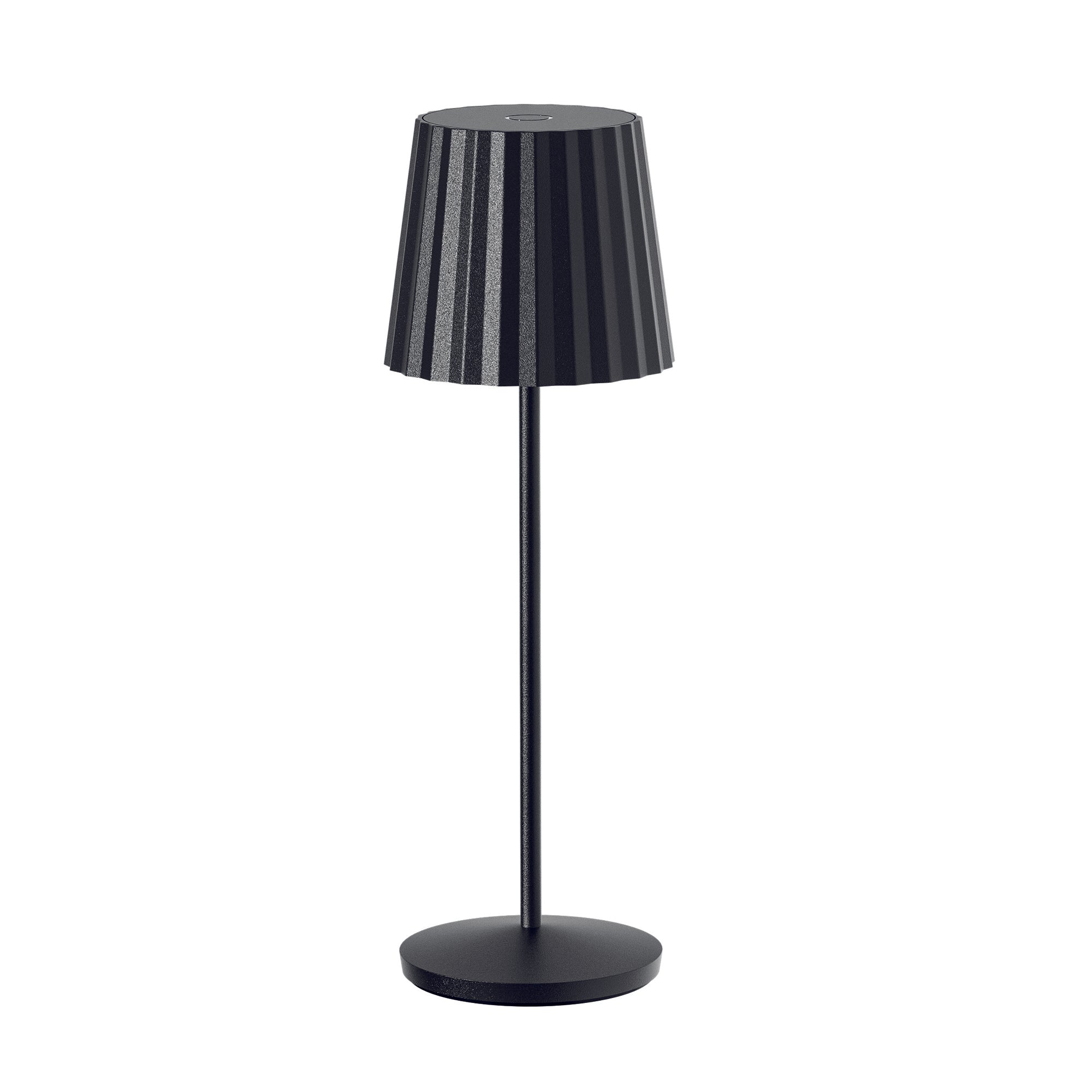 Abby - Lampe De Table Sans Fil - Acier - Noir
