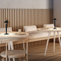 Krypton - Lampe De Table Sans Fil - Aluminium - Noir