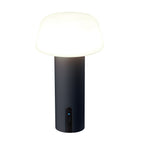 Malo - Lampe De Table Sans Fil - Acier - Noir