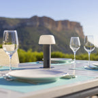 Malo - Lampe De Table Sans Fil - Acier - Noir