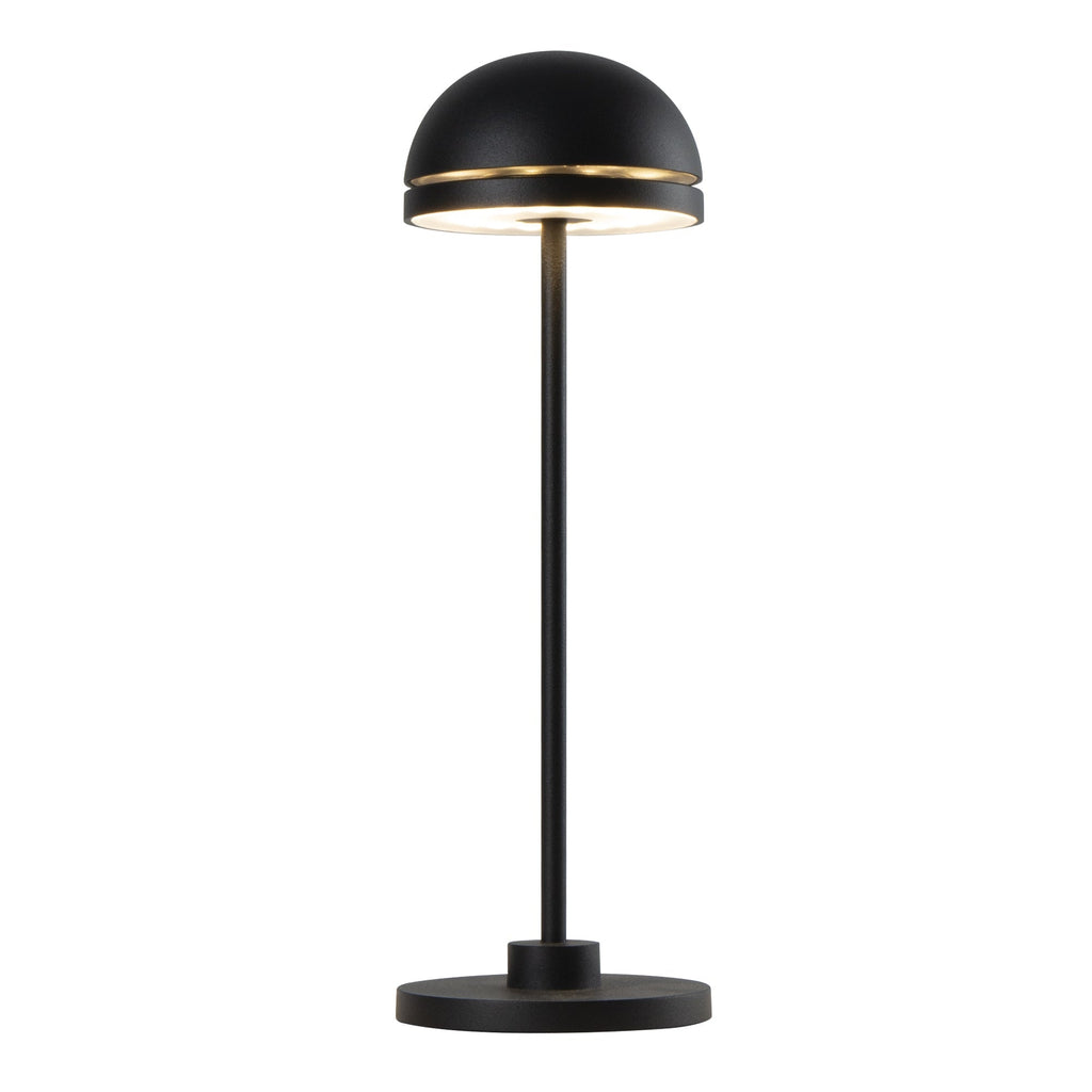Duplo Cup - Lampe De Table Sans Fil - Aluminium - Noir