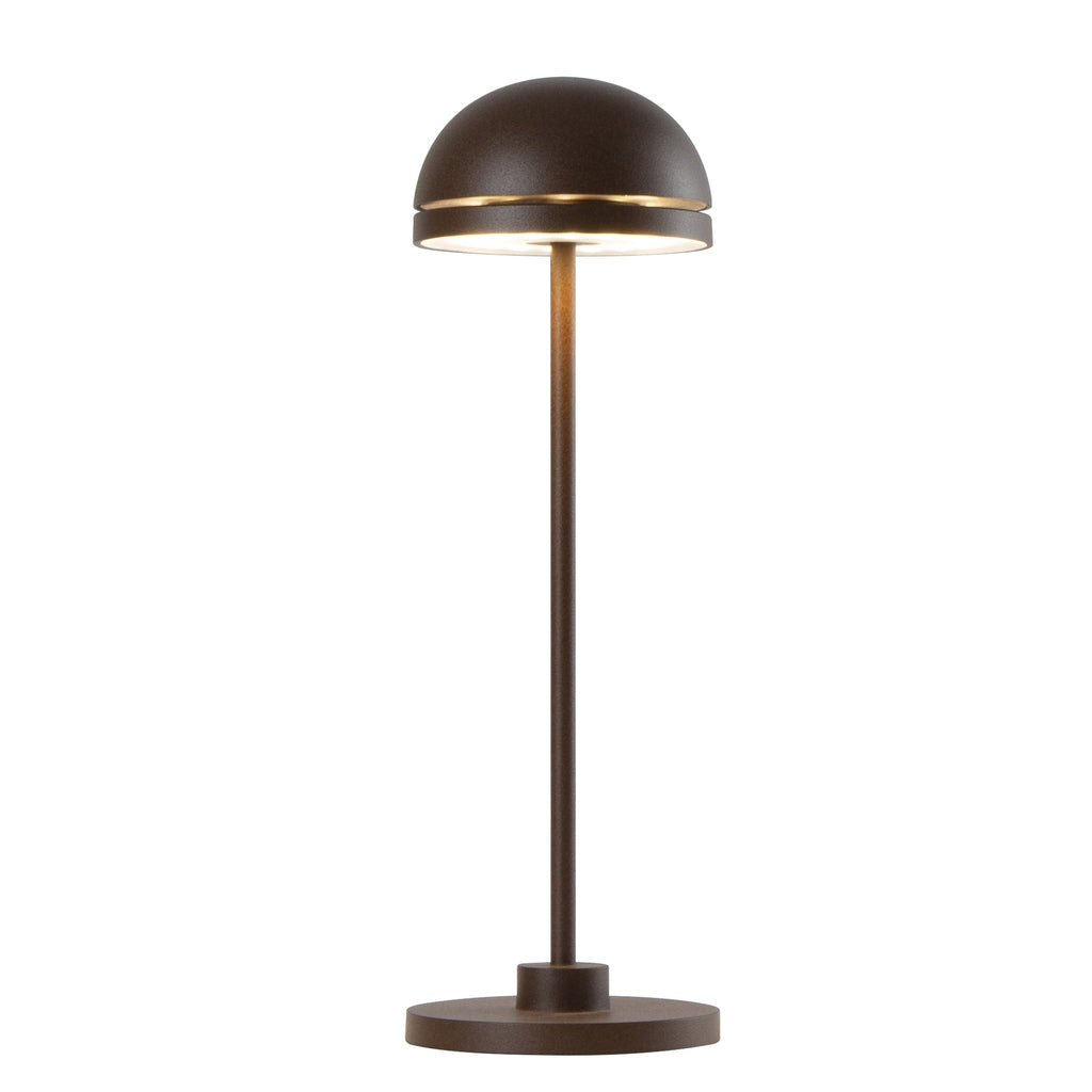 Duplo Cup - Lampe De Table Sans Fil - Aluminium - Marron
