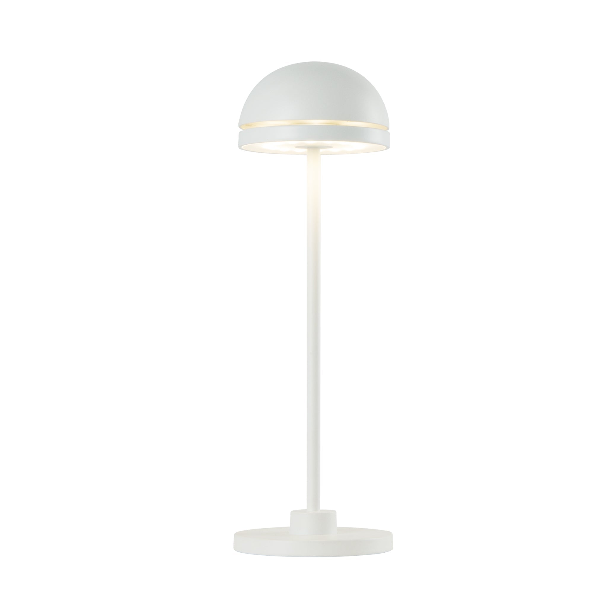 Duplo Cup - Lampe De Table Sans Fil - Aluminium - Blanc