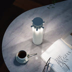 Firework - Lampe De Table Sans Fil - Aluminium - Blanc