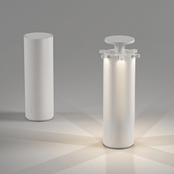 Firework - Lampe De Table Sans Fil - Aluminium - Blanc