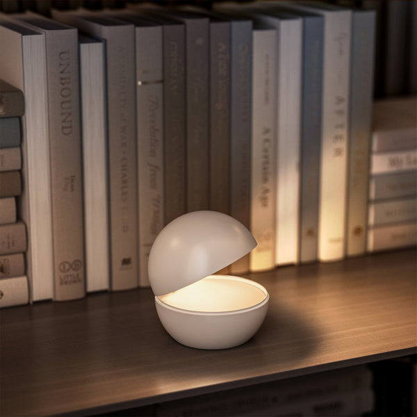 Good Night - Lampe De Chevet Sans Fil - Aluminium - Blanc