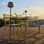 Boheme Tall - Lampadaire Sans Fil - Polyrotin - Marron