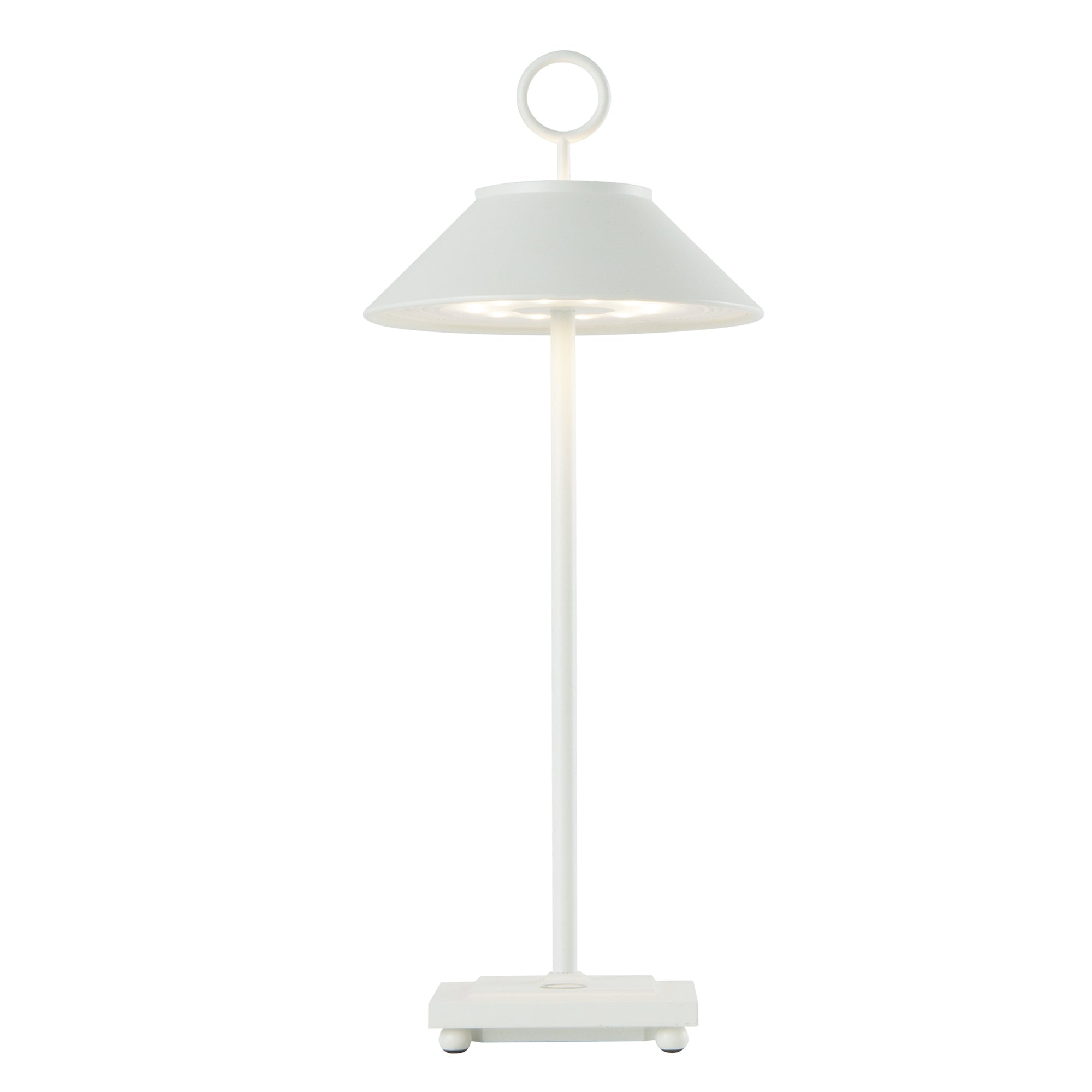 Marais - Lampe De Table Sans Fil - Aluminium - Blanc