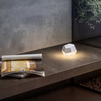Stone - Lampe De Table Sans Fil - Aluminium - Blanc