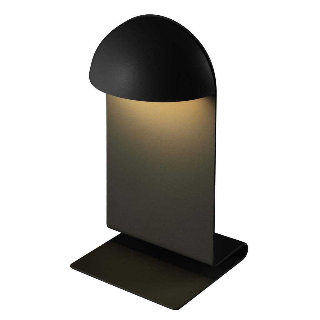 Midi - Lampe De Chevet Sans Fil - Aluminium - Noir
