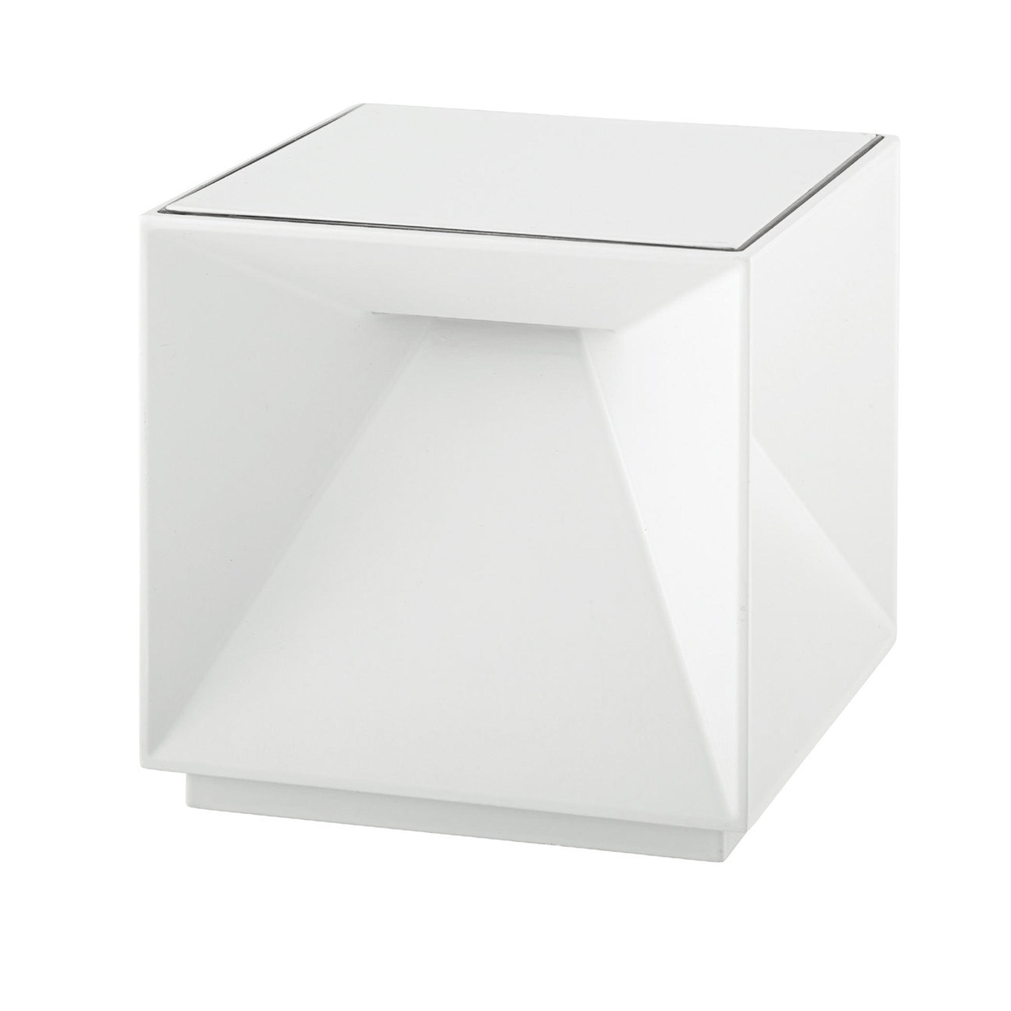 Cubox Mini - Lampe De Chevet Sans Fil - Aluminium - Blanc