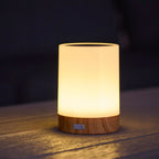 Duolight - Lampe De Table Solaire - Plastique - Blanc