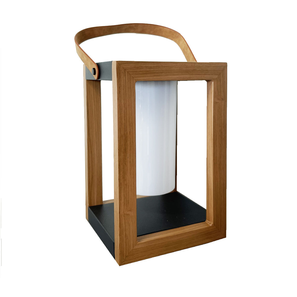 Seraphina - Lanterne Solaire - Aluminium - Marron