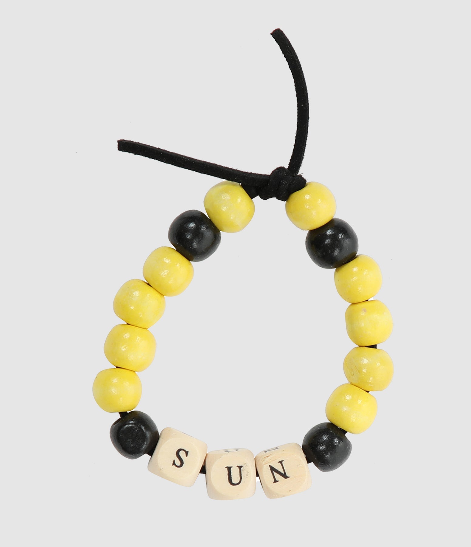 Lauren Rubinski - Bracelet Love Beads Bois Sun - Unisexe