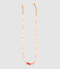 Lauren Rubinski - Chaîne De Lunettes Perles Love Beads Love Orange - Femme