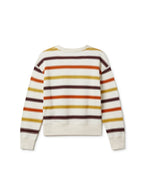 Sweatshirt Lavan - Rayures Mélangées - Femme
