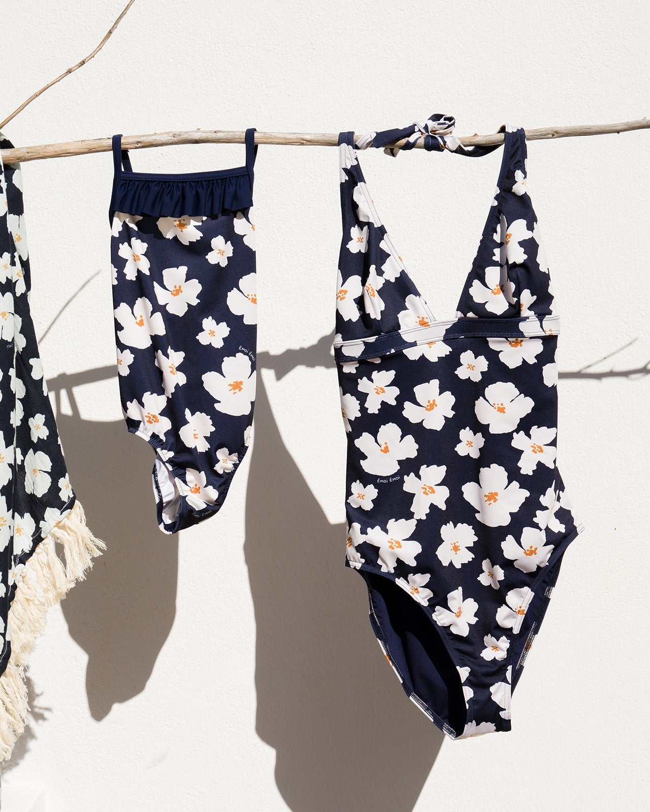 Le Maillot Une Pièce Anémones Enfant - Gili'S X Émoi Émoi