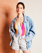 Le Maillot Une Pièce Rainbow Femme - Gili'S X Émoi Émoi