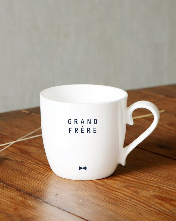 Le mug Frère - message au choix Mugs Könitz