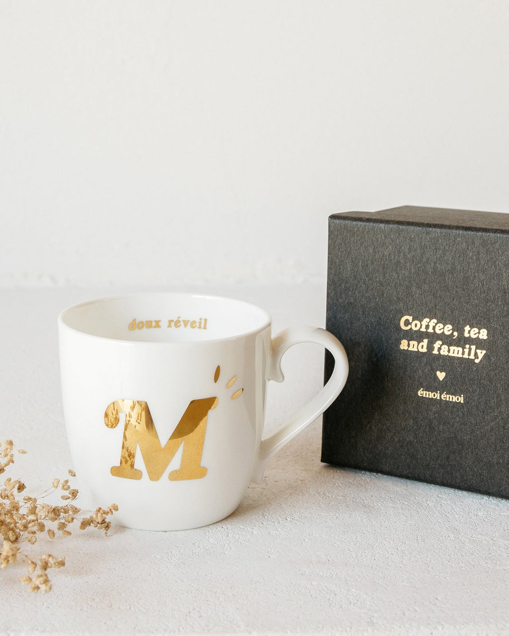 Le Mug Initiale Dorée