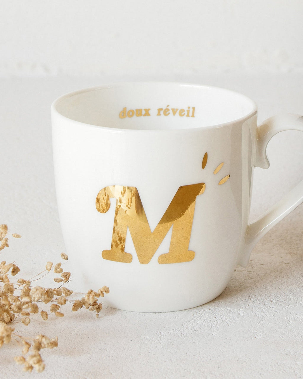 Le Mug Initiale Dorée