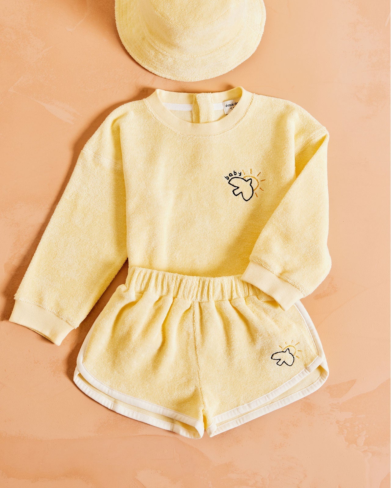 Short Sunny - Baby Sun Bird - Vanille - Enfant