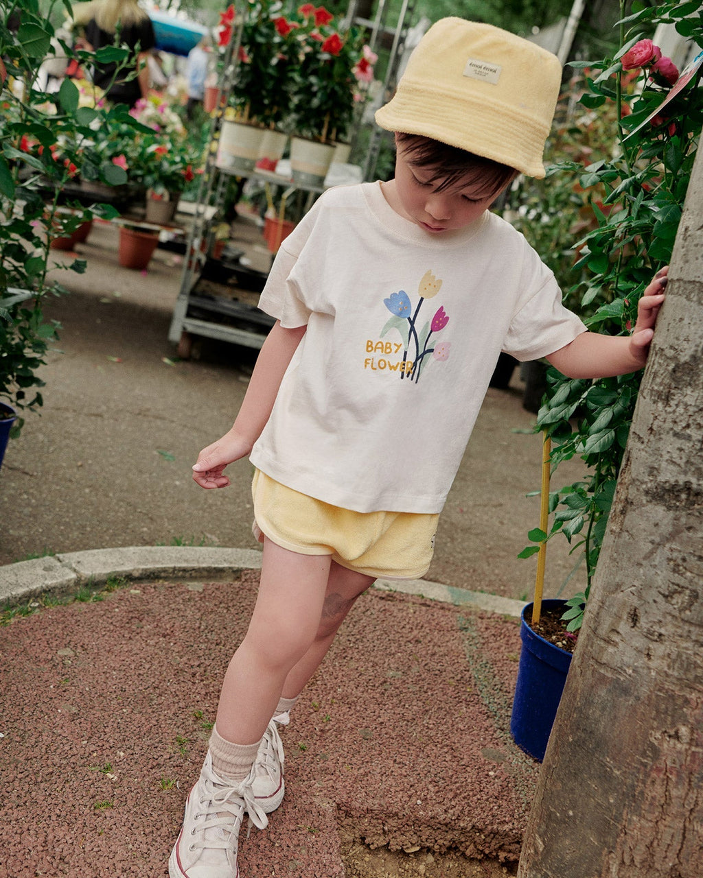 Short Sunny - Baby Sun Bird - Vanille - Enfant