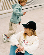 Le Sweat Club Mama Love En Coton Bio - Crème