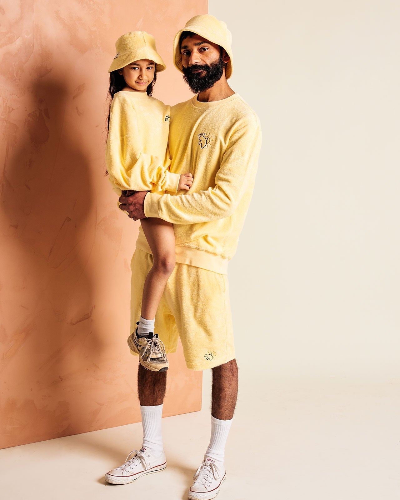 Sweatshirt Sacha - Papa Sun Bird - Vanille - Homme
